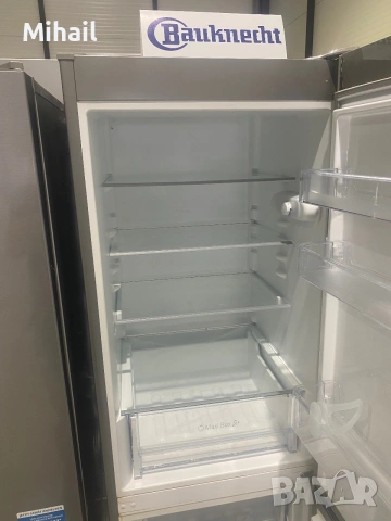 Bauknecht KG StopFrost 18 A2+ IN | Inox | 189см | Отлично Състояние, снимка 3 - Хладилници - 54981843