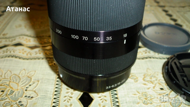Обектив Sony E 18-200mm f/3.5-6.3 OSS LE, снимка 2 - Фотоапарати - 50803770