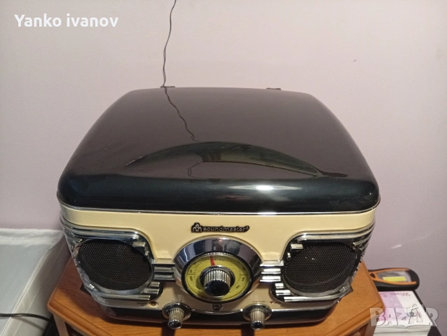 Радио грамофон, снимка 4 - Грамофони - 54383788