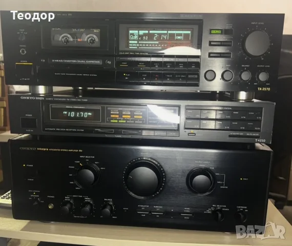Аудио система Onkyo Integra A-8850 /Onkyo Integra TA-2570 /Onkyo Integra T-4250
