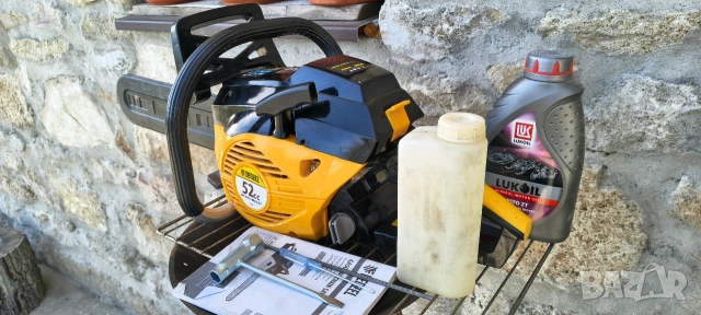 Бензинова резачка 3,5 к.с, снимка 5 - Градинска техника - 54350256