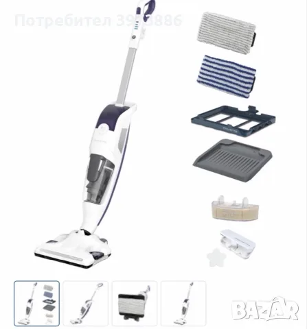 НОВА ПАРОЧИСТАЧКА ROWENTA RY7731WH, снимка 3 - Парочистачки и Водоструйки - 55551554