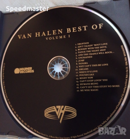 Van Halen - Best of.Vol 1, снимка 3 - CD дискове - 54811517