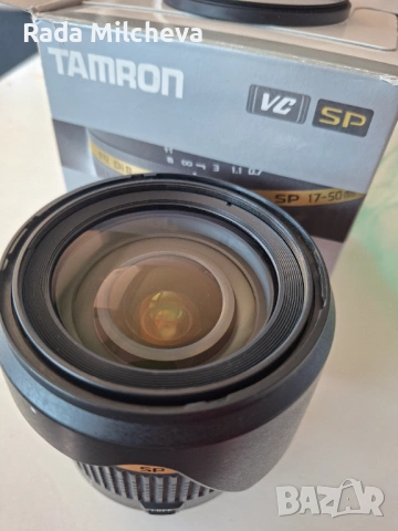 Tamron 17-50mm f/2.8 VC за Canon EF-S / EF Mount, снимка 2 - Обективи и филтри - 54489706