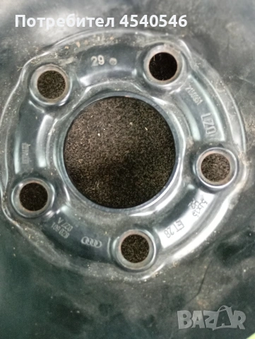 Резервна гума Сгъваема за Ауди, снимка 2 - Гуми и джанти - 54166858