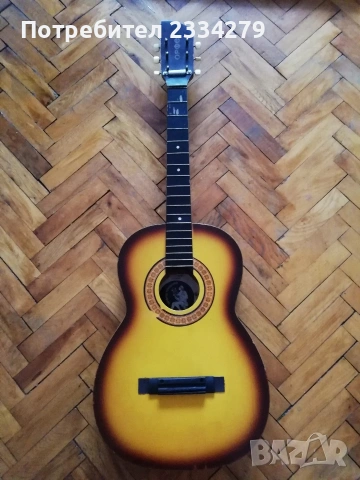 Класическа куха китара пълдин, акустична Орфей" 1970год., снимка 3 - Китари - 54013593