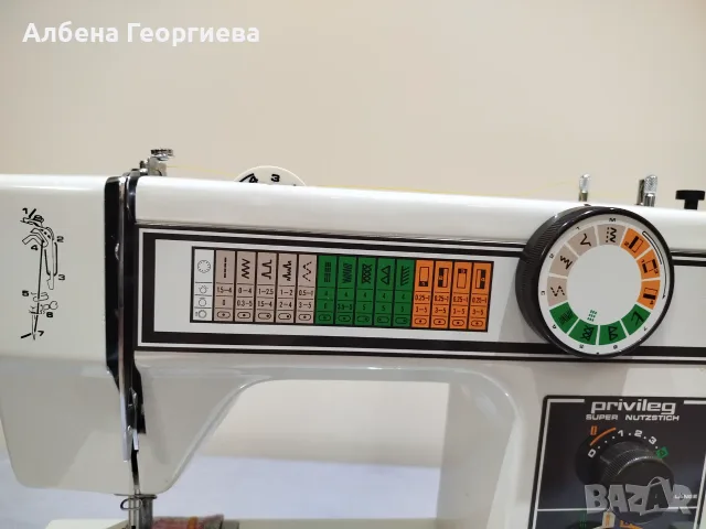 Шевна машина PRIVILEG Super Nutzstich 5005 , снимка 10 - Шевни машини - 55616765