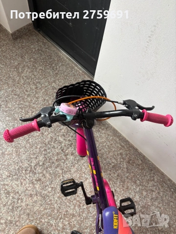 Детско колело Drag Rush 14, снимка 5 - Столчета за кола и колело - 54131454