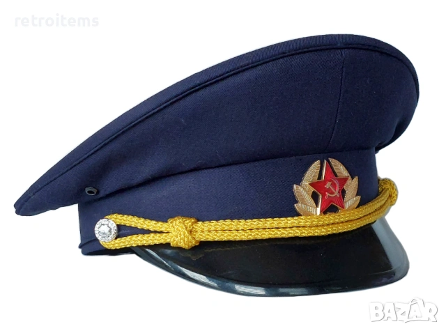 Съветска военна фуражка, снимка 2 - Антикварни и старинни предмети - 54781644