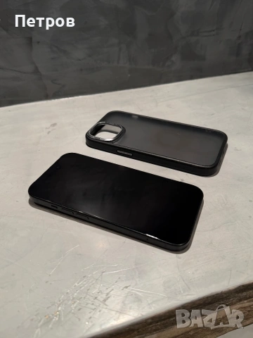 КАТО ЧИСТО НОВ Iphone 15 Black + калъф, снимка 6 - Apple iPhone - 54152944