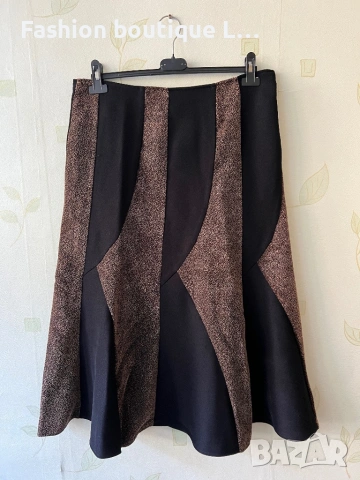 Нова с етикет кафява пола с цип на гърба 🤎 Налични размери M , L , XL , XXL 🤎