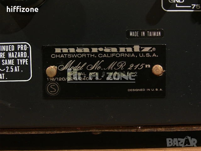 Ресивър  Marantz mr-215 , снимка 10 - Ресийвъри, усилватели, смесителни пултове - 54061518