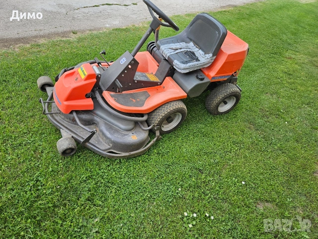Трактор косачка Husqvarna, снимка 3 - Градинска техника - 54416172