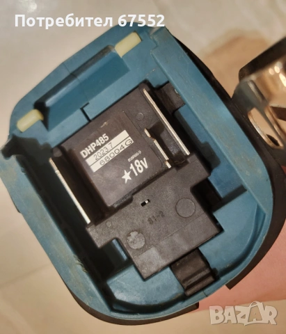 Безчеткова Makita DHP485. Само тяло, в много добро състояние.50€ (без коментар), снимка 7 - Други инструменти - 54028830