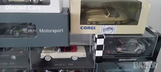 Mercedes-Benz 300 SL McLaren  1:43 Minichamps, Schabak, Altaya, Corgi, Spark, Pilen , снимка 7 - Колекции - 55354662