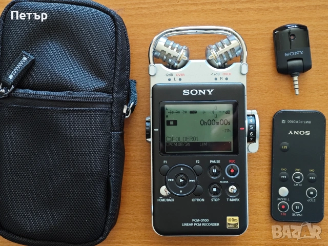 SONY PCM-D100 аудио рекордер