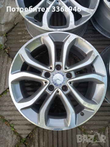 ОРИГИНАЛНИ ДЖАНТИ МЕРЦЕДЕС Ц КЛАСА 17" 5Х112 MERCEDES W205 C Class 5x112, снимка 9 - Гуми и джанти - 54544225