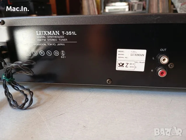Тунер LUXMAN T-351 L Gold, снимка 10 - Аудиосистеми - 55554920