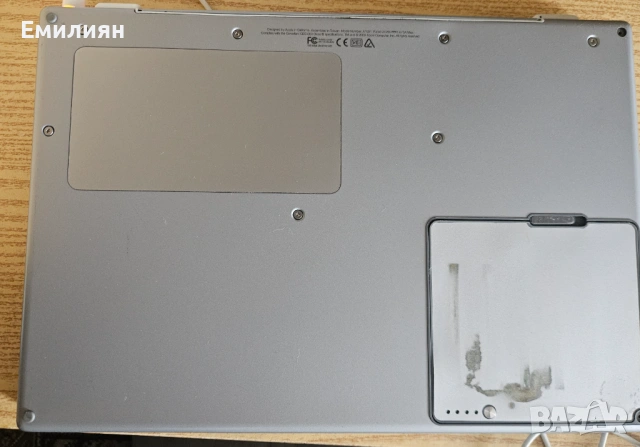 Ретро Apple PowerBook G4 Ti DVi, Mac OS 9, Mac OS X Tiger,  оригинална опаковка, снимка 7 - Лаптопи за дома - 54591792