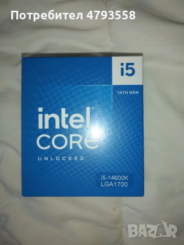 Чисто нов процесор Intel i5-14600K