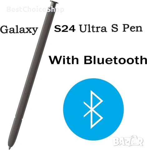 Galaxy S24 Ultra S Pen Bluetooth Стилус – Титан Черен