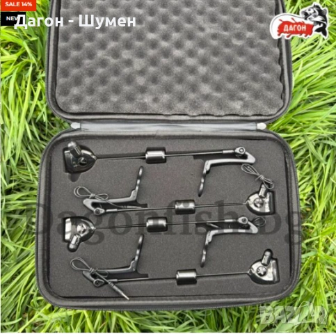 Комплект от 4 светещи обтегача в кутия