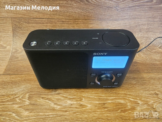 Радио Sony XDR-S61D – Кристален звук с DAB+ и класическо FM, снимка 2 - Радиокасетофони, транзистори - 54591356