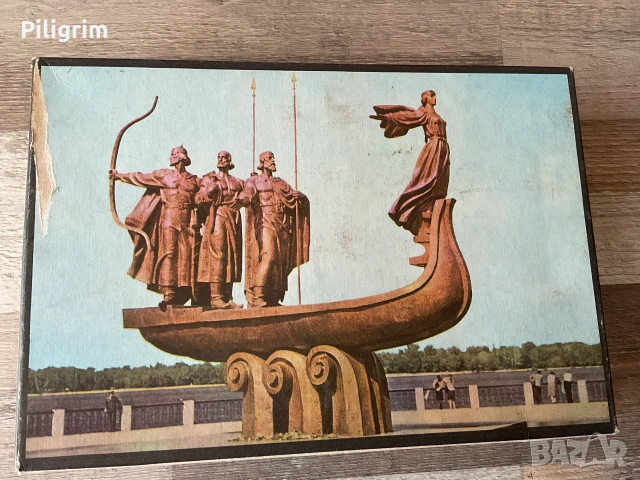Кристални чаши за шотове "Киевски сувенир" СССР, Украйна, 1990 г., снимка 4 - Чаши - 55066563
