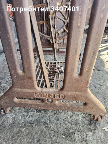 Сингер шевна машина, снимка 4 - Антикварни и старинни предмети - 54132471