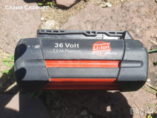 Акумулаторна косачка Bosch Rotak 43Li, снимка 3 - Градинска техника - 55243898