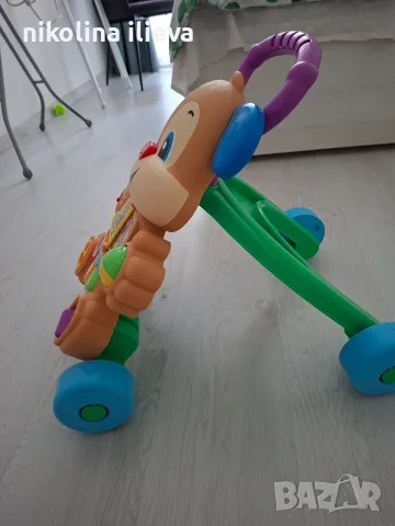 Детска проходилка Fisher-Price на български език, снимка 3 - Проходилки - 55393705