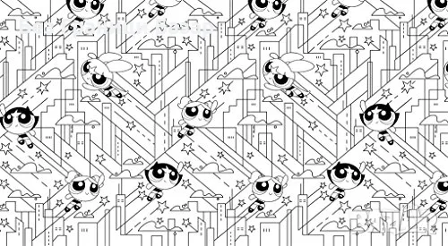 Нова Powerpuff Girls Creative Colouring книжка за оцветяване с любими герои творчески занимания деца, снимка 4 - Детски книжки - 55544216