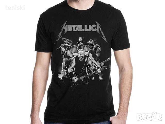 Рок тениска Metallica Още модели, снимка 7 - Тениски - 39233804