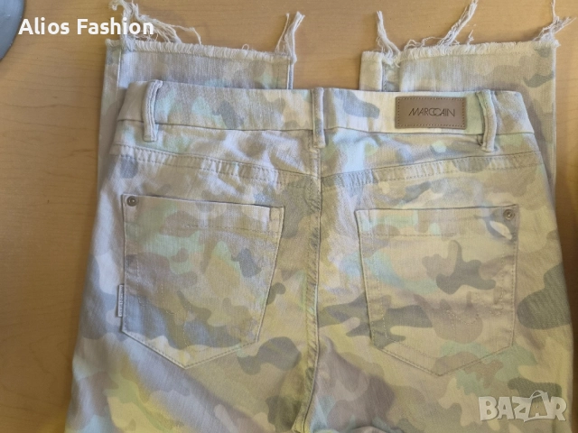 Оригинални дънки Marc Cain Sports – Камуфлажен принт (Размер N3 / M), снимка 4 - Дънки - 55121981