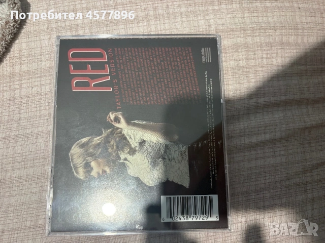 Red Taylor's Version signed cd Taylor Swift /Тейльр Суифт подписано сд, снимка 7 - CD дискове - 54585232