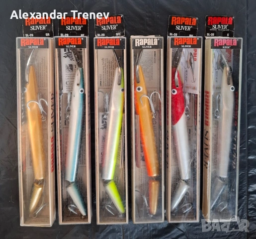 Воблери Rapala Sliver 13 и 20см., снимка 4 - Такъми - 54170266