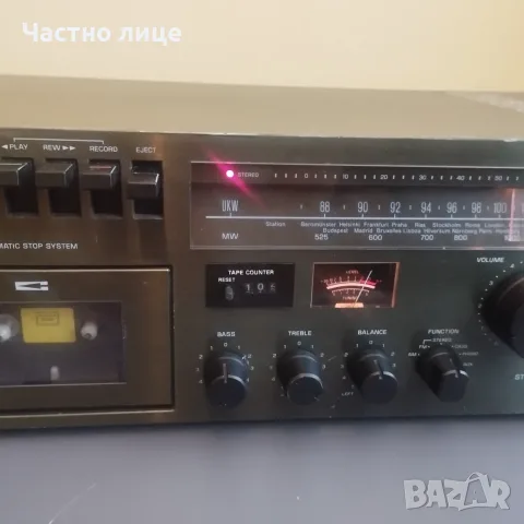 SILVER ресийвър с касетка, снимка 6 - Ресийвъри, усилватели, смесителни пултове - 55592473