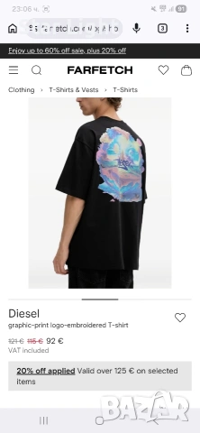 Мъжка тениска Diesel , снимка 5 - Тениски - 54991862