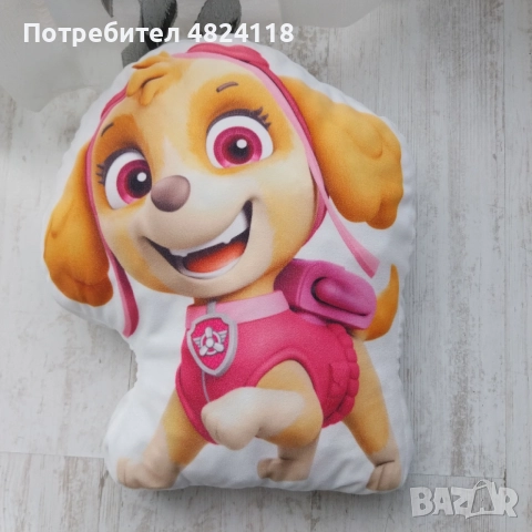  Плюшени възглавнички пес патрул и мека кукла