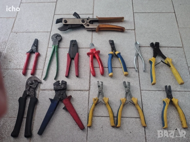 Кербовачни щанцови клещи klauke knipex bahco