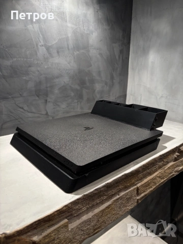 Ps4 Slim + 3 игри + охладителна система + зарядна станция, снимка 4 - PlayStation конзоли - 53991500