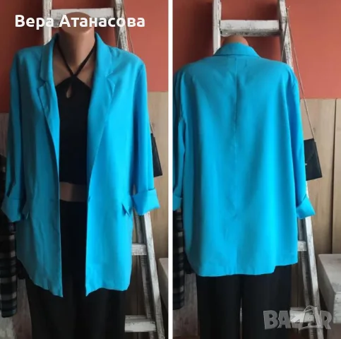 🩵🩵🩵 Блейзър/сако Amisu в разкошен цвят💎, снимка 3 - Сака - 55617468