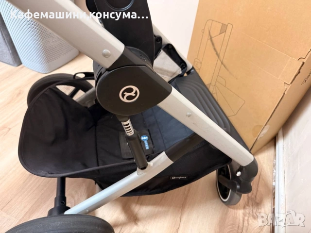 Количка Cyber Balios S Lux 3в1, снимка 11 - Детски колички - 54653193