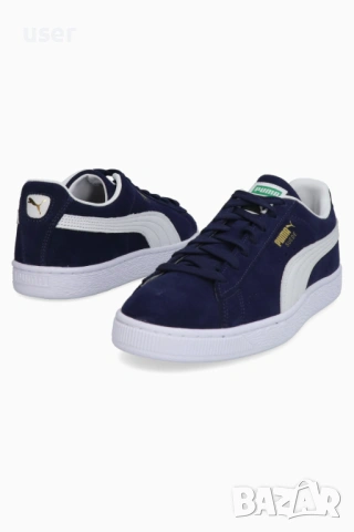 100% Оригинални чисто-нови мъжки сникърси от естествен велур PUMA! , снимка 2 - Маратонки - 54887654