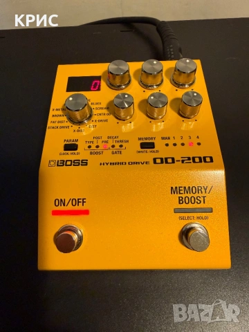 Boss OD-200 Hybrid Drive Pedal, снимка 9 - Други - 54810361