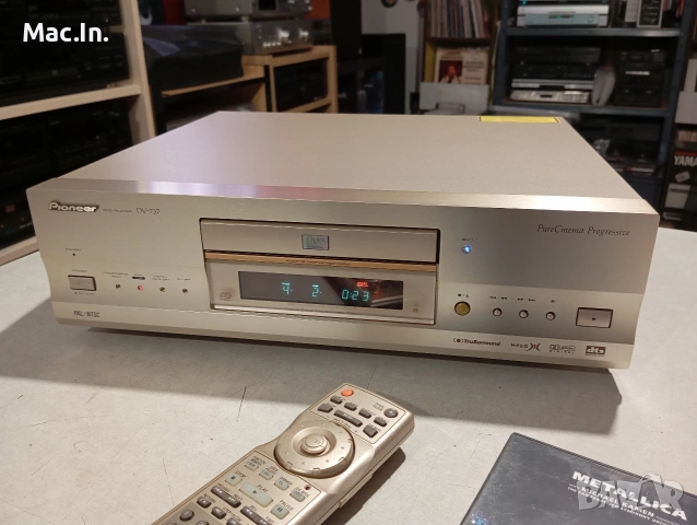 Pioneer DV-737, снимка 7 - Плейъри, домашно кино, прожектори - 54982024