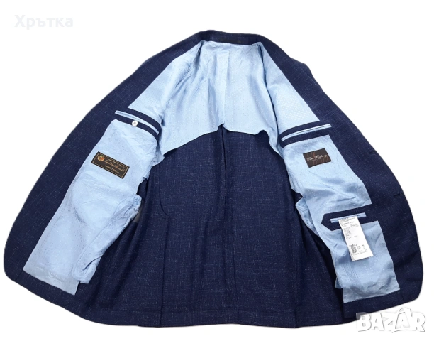 Tom Rusborg x Loro Piana - Оригинално мъжко сако размер 50 / M-L, снимка 6 - Сака - 54000880