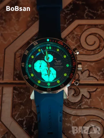 Vostok Europe Lunokhod-2 Chrono Limited Edition YM86-620A636, снимка 12 - Мъжки - 55396167