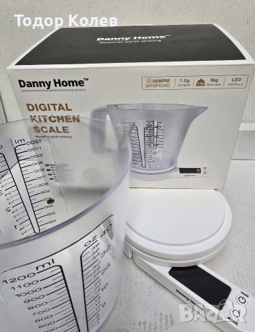 Дигитален кантар Danny Home , снимка 2 - Електронни везни - 55233839