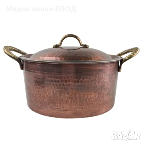 СРЕДНА МЕДНА ТЕНДЖЕРА 22 СМ